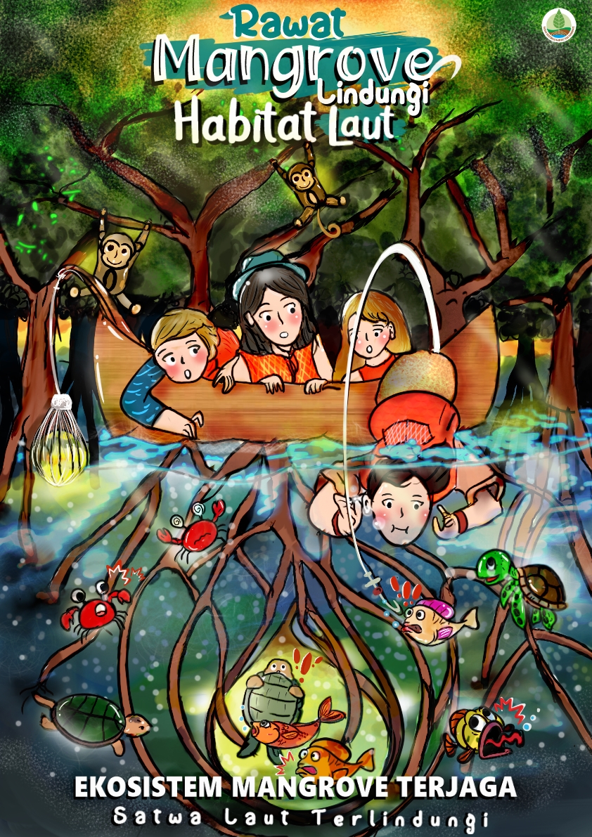 Rawat Mangrove, Lindungi Habitat Laut